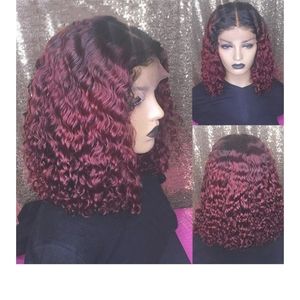 Curly Bob wig